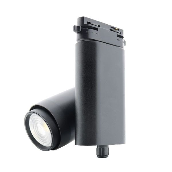 Foco-LED-para-carril-Performance-Negro-35W-Monofasico-Temperatura